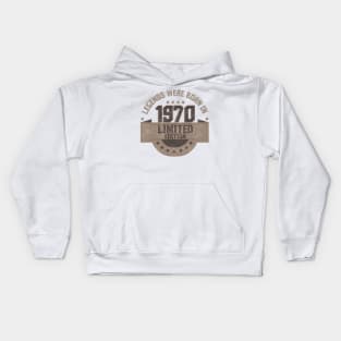 Legends Where Born in 1970 Kids Hoodie